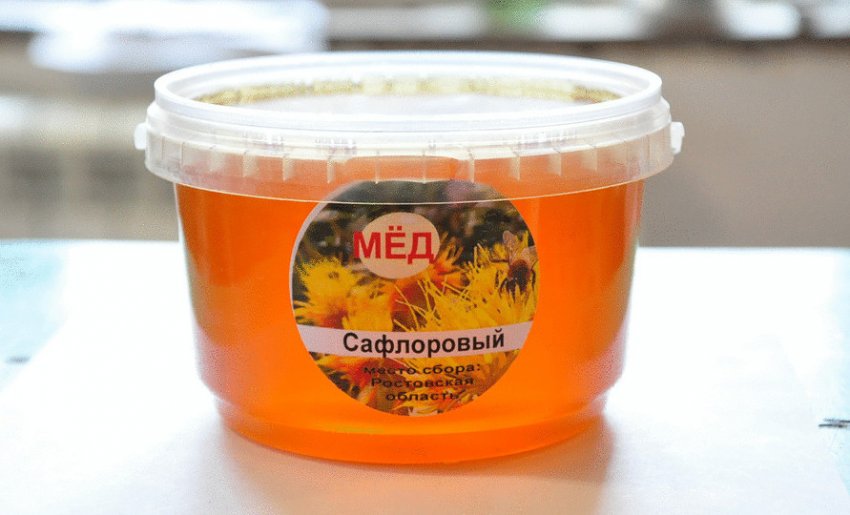 Сафлорова мед Сафлорова мед