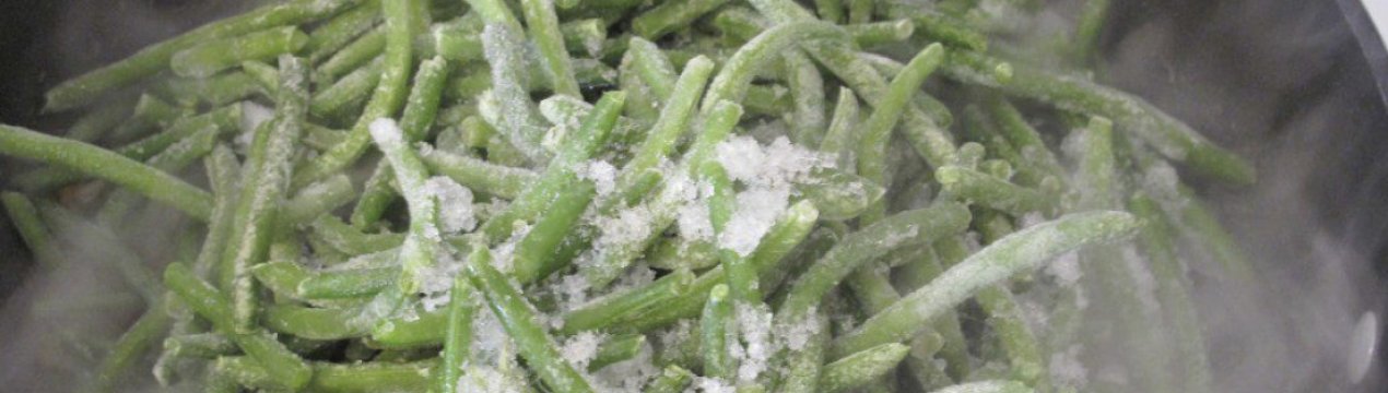 Як правильно заморозити спаржеву квасолю