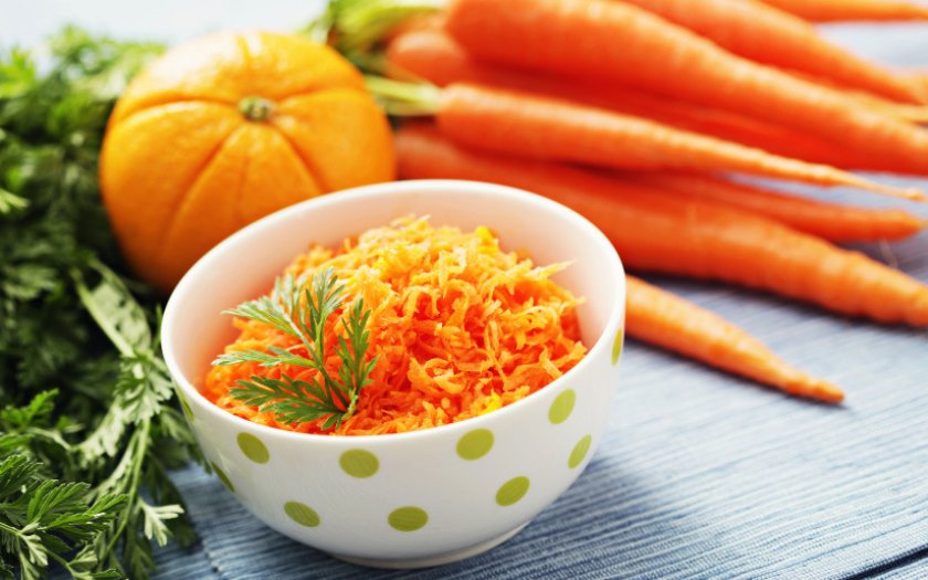 Морковный салат