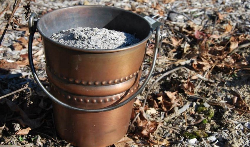 Зола для добрива