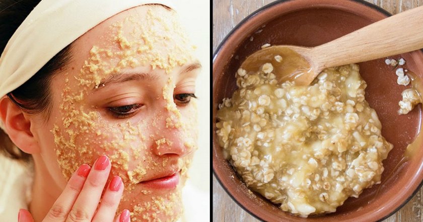 Маска для лица из овсянки и сельдерея Маска для лица из овсянки и сельдерея