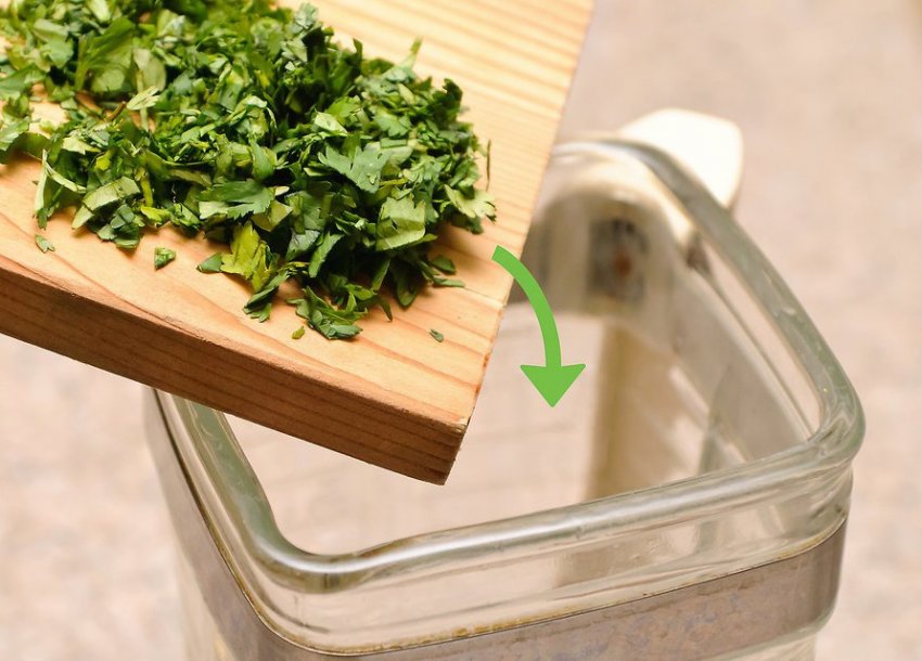 Зберігання кінзи Зберігання кінзи