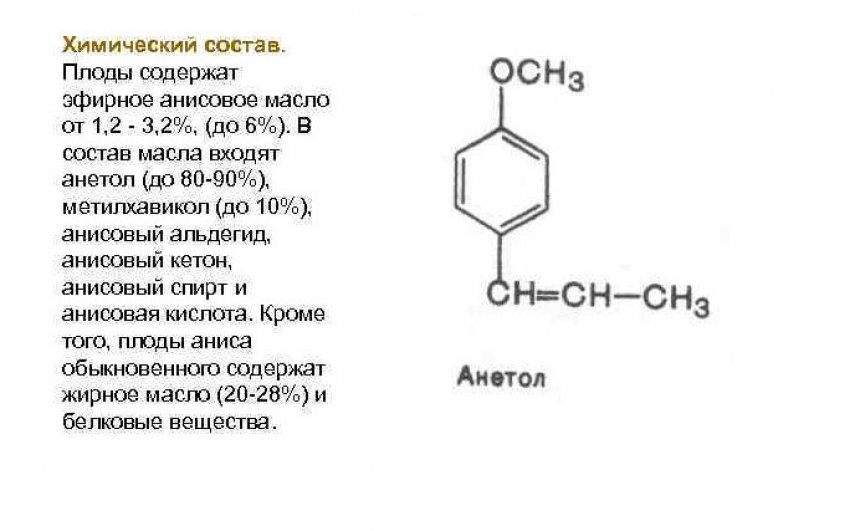 Химический состав масла