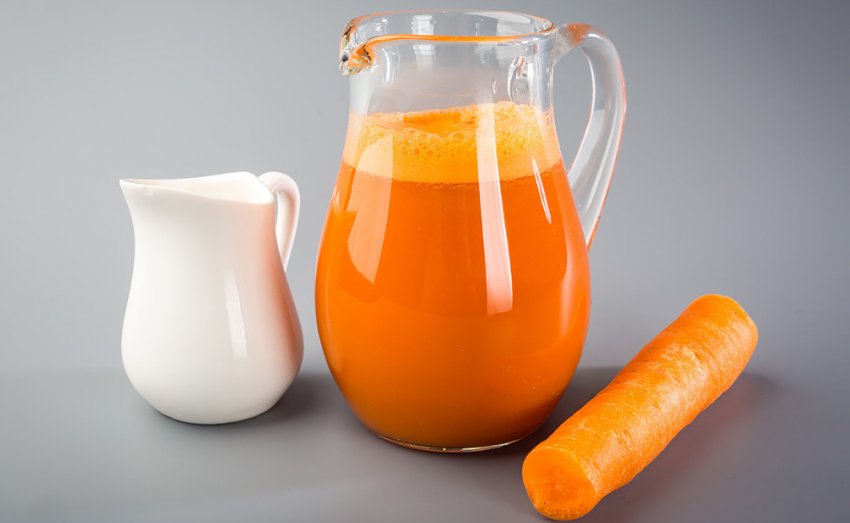 Вживання морквяного соку Вживання морквяного соку