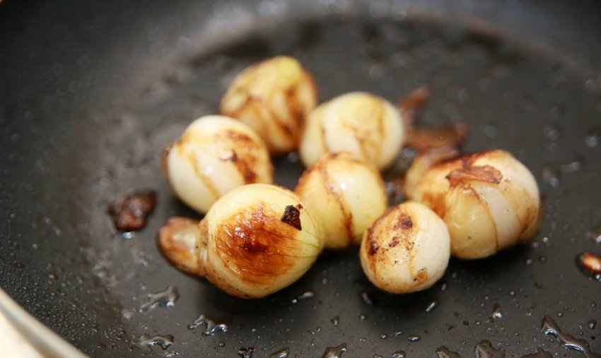 Смажену цибулю Смажену цибулю