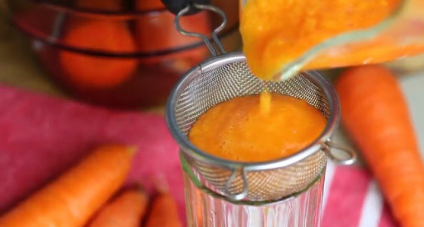 Приготування морквяного соку Приготування морквяного соку