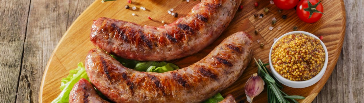 В центрі Калінінграда з'їли тонни святкової ковбаси