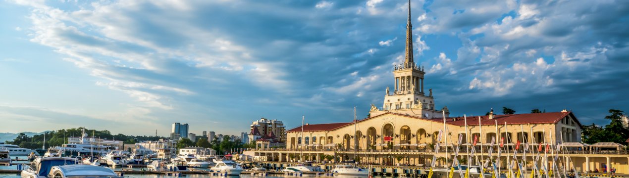 Російські фермери приїхали в сонячне місто Сочі похвалитися своїми досягненнями