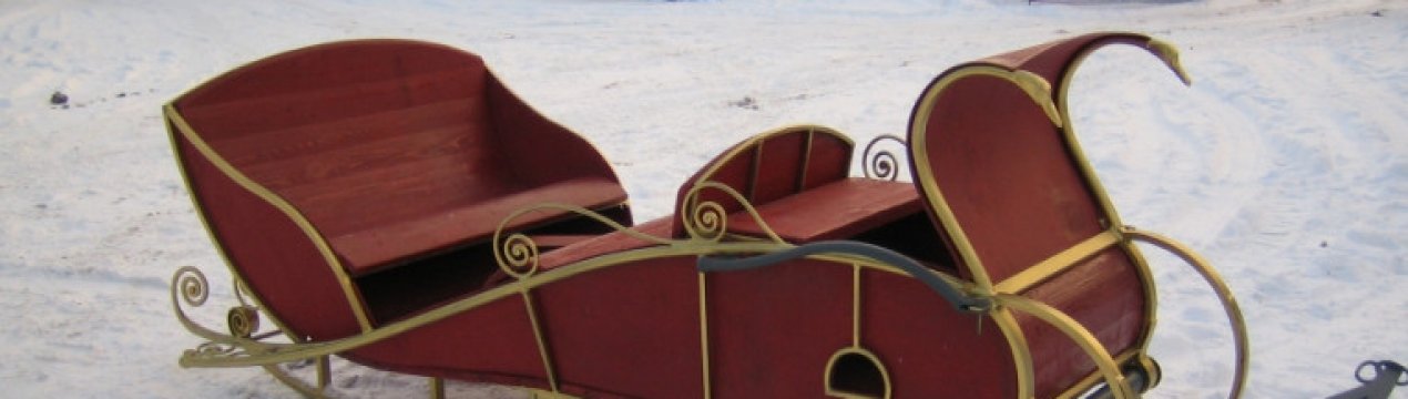 Як зробити своїми руками сани для коня