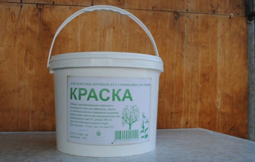 Готова суміш для побілки дерев Готова суміш для побілки дерев