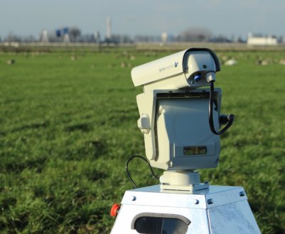 В Європі лазерні промені замінять городні опудала