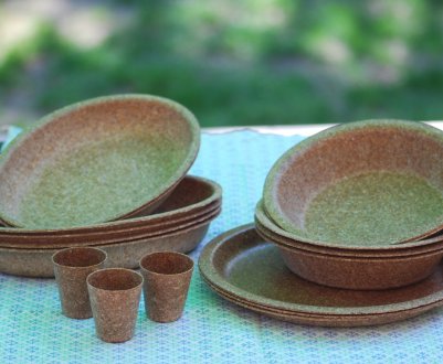 Одноразовий посуд з висівок скоро з'явиться в Україні