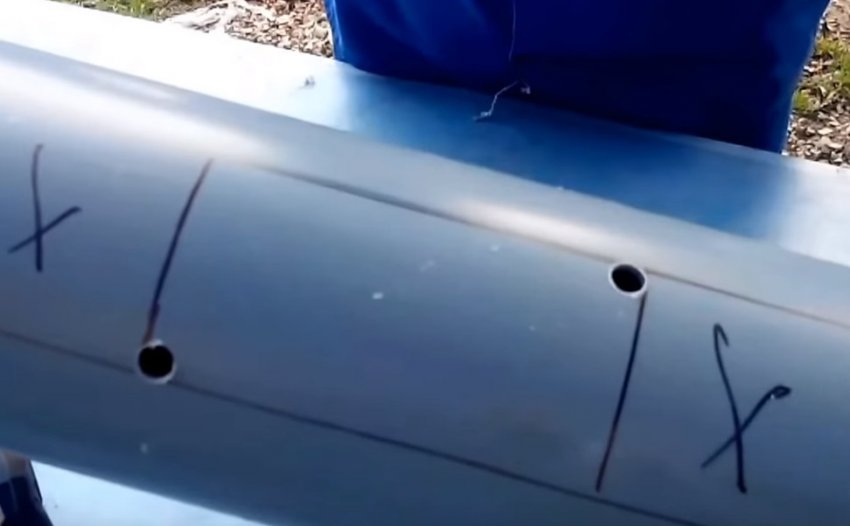 Проколи на трубі