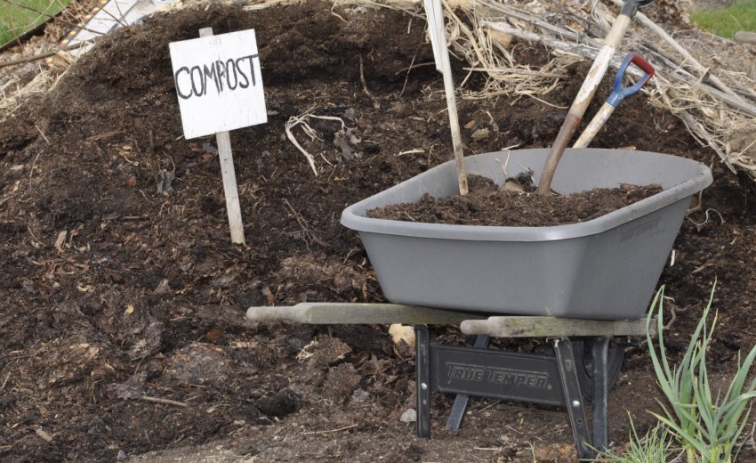 Компост для удобрення грунту
