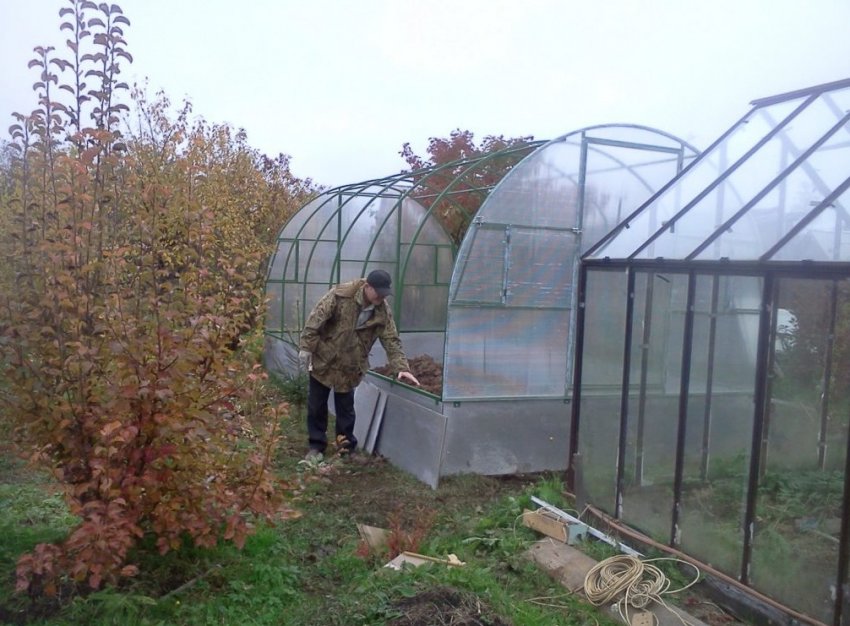Підготовка теплиці до зими Підготовка теплиці до зими