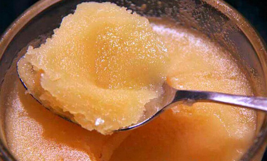Употребление засахаренного мёда