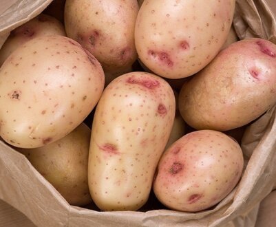 Білі сорти картоплі з червоними і рожевими очима