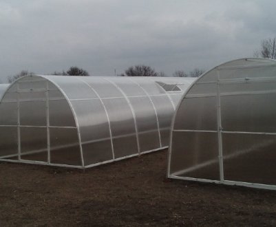 Збірні теплиці з полікарбонату своїми руками