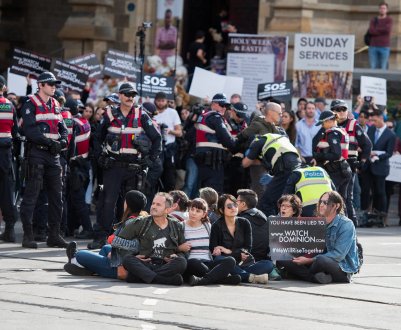 Веганські протести в Австралії
