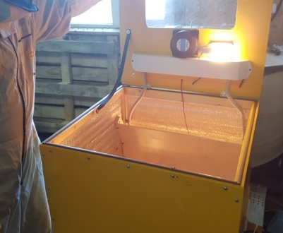 Термокамера для обробки бджіл своїми руками