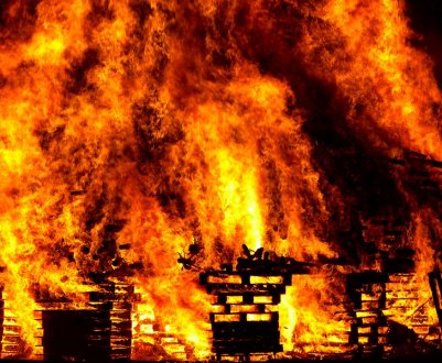 При пожежі у Львівській області загинули 500 сільськогосподарських тварин