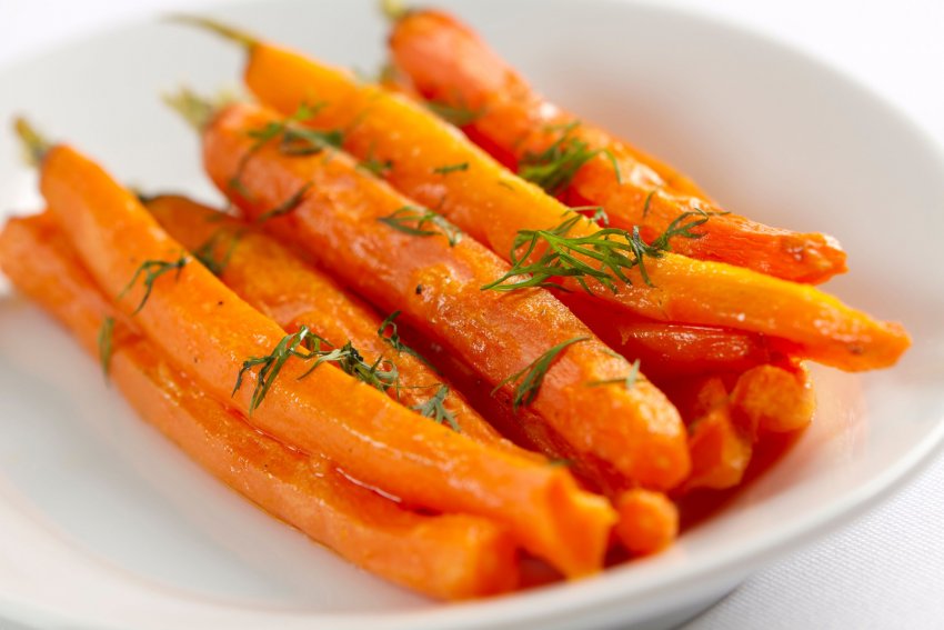 Отваренная морковь