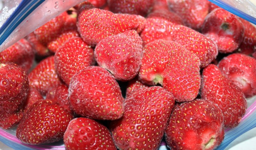 Заморозка полуниці Заморозка полуниці