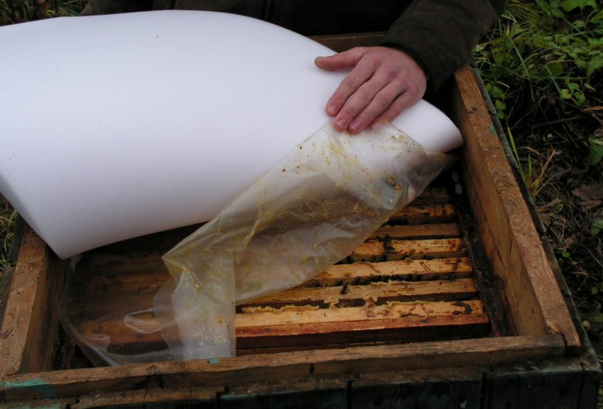 Утеплення вулика