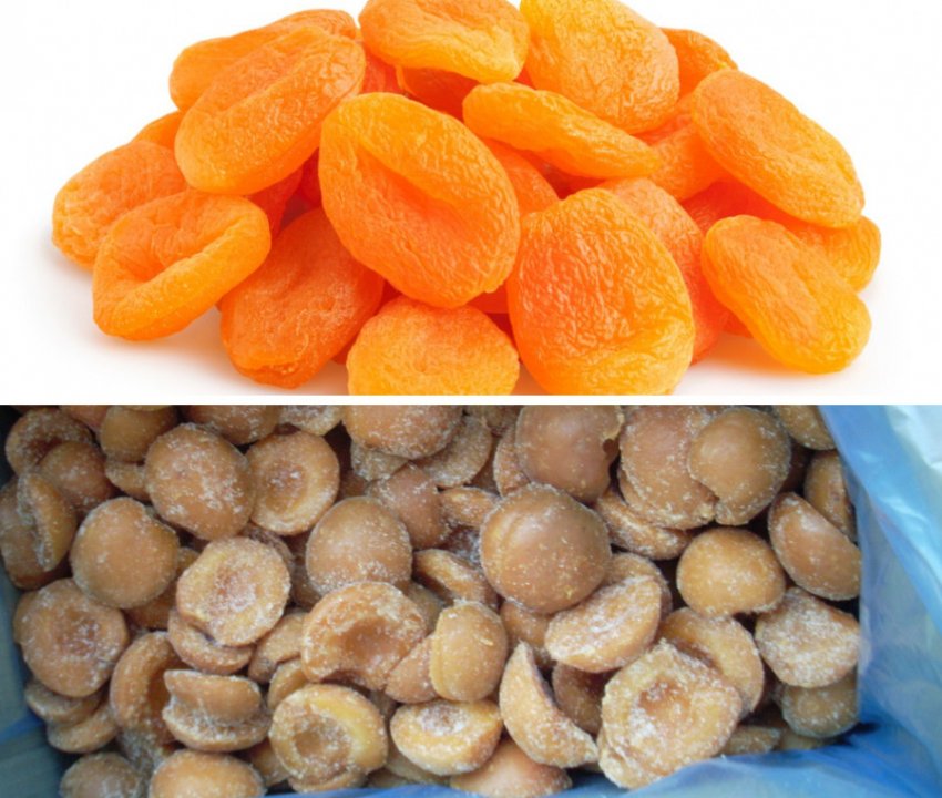 Зберігання абрикос