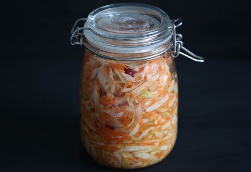 Зберігання квашеної капусти