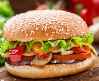 Різкий стрибок акцій американського виробника веганского бургера