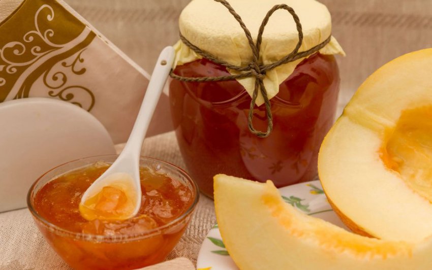 Варення зі шкірок дині