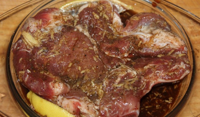 Імбирний маринад для м'яса