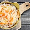 Капуста на зиму горячим рассолом с уксусом
