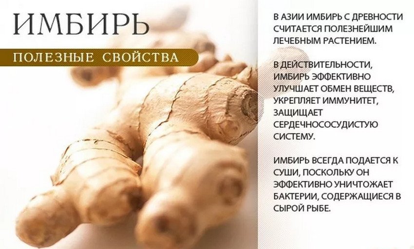 Корисні властивості імбиру
