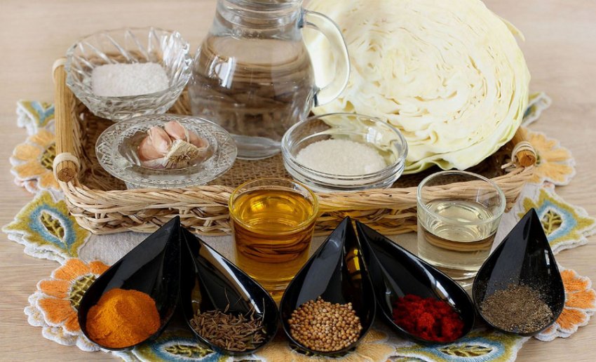 Капуста з прянощами