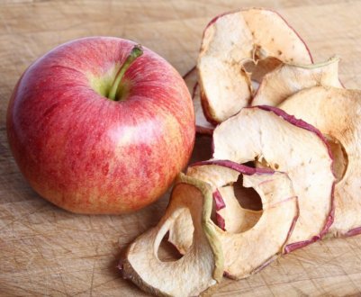 Особливості сушіння яблук в мікрохвильовці