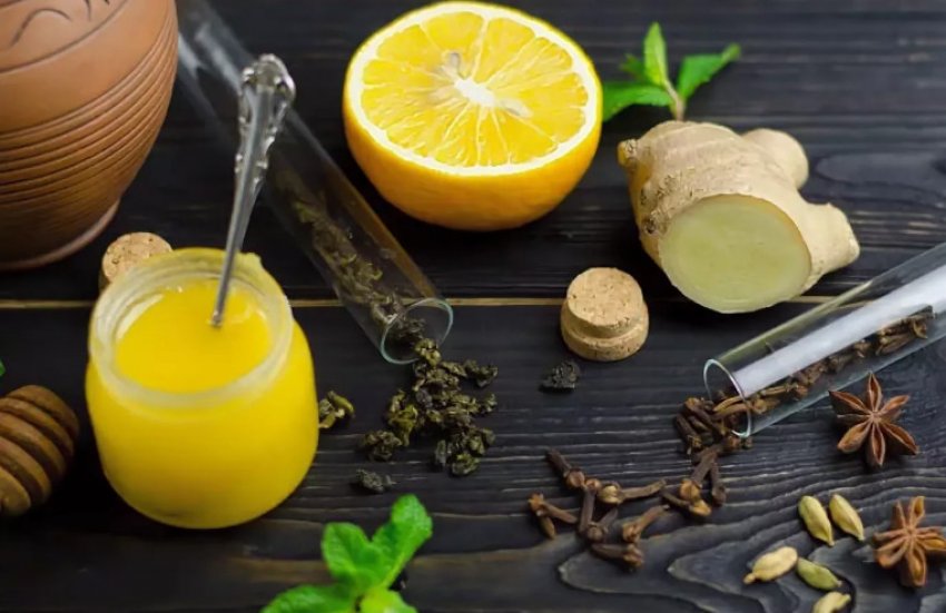 Зеленый чай имбирь лимон польза для здоровья thumbnail