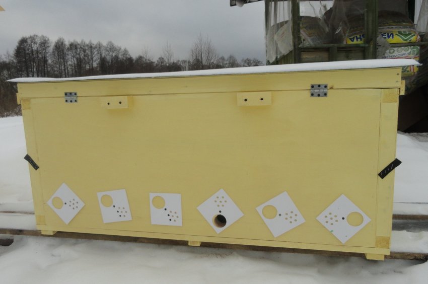 Вентиляція у вуликах-лежаках Вентиляція у вуликах-лежаках