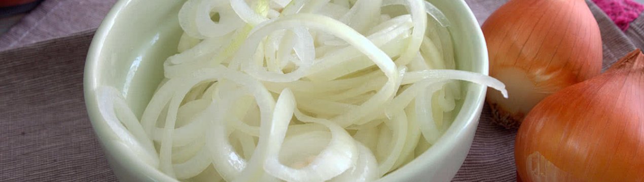 Маринування цибулі з оцтом і цукром