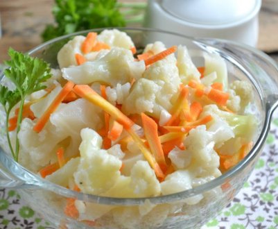 Найсмачніші рецепти заготовок цвітної капусти на зиму