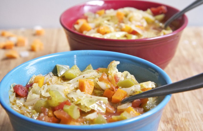 Овочеве рагу з капустою