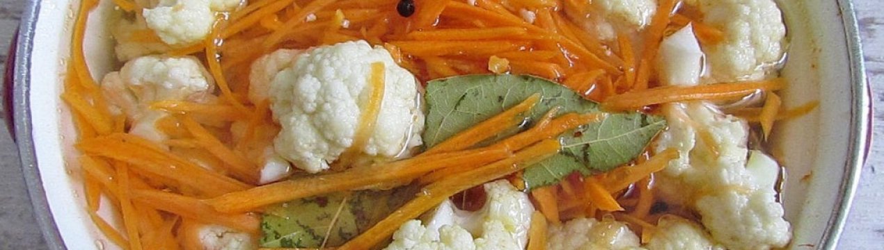 Засолювання цвітної капусти