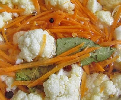 Засолювання цвітної капусти