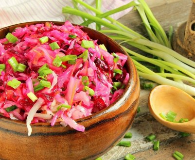 Рецепти квашеної капусти зі буряком