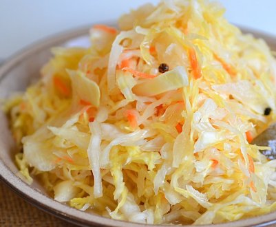 Рецепт квашеної капусти на зиму у відрі