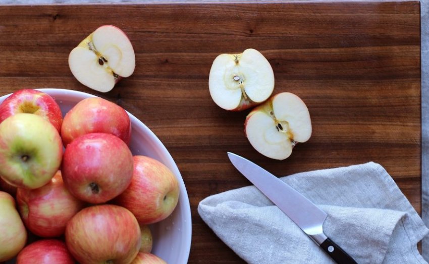Підготовка яблук до консерації