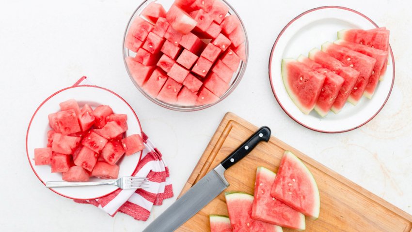 Підготовка кавуна до консервування