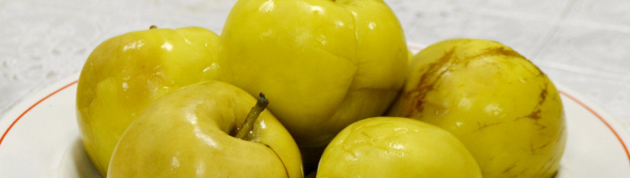 Как приготовить мочёные яблоки Антоновка