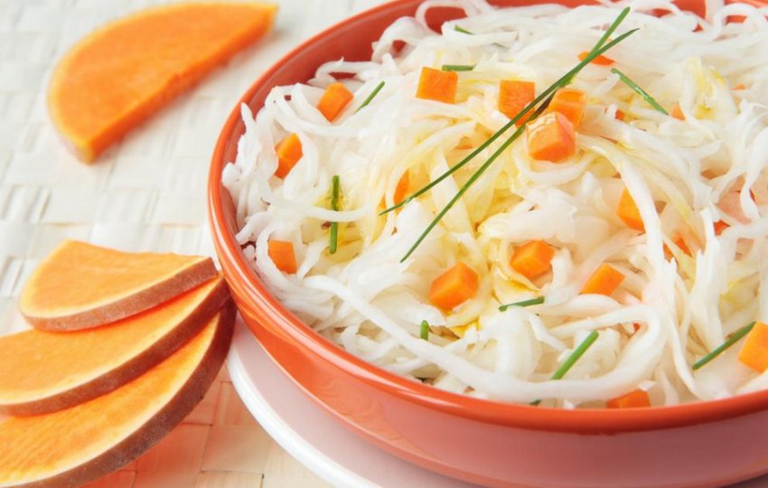 Квашена капуста з гарбузом Квашена капуста з гарбузом